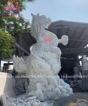 tượng con rồng bằng đá