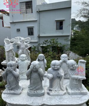 Tượng Chú Tiểu Bằng Đá