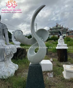 Điêu khắc tượng Nghệ Thuật bằng đá cẩm thạch nguyên khối tự nhiên