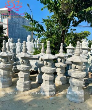 Chân Đèn Bằng Đá Granit