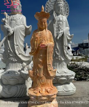 Tượng Địa Tạng Vương Bồ Tát Bằng Đá