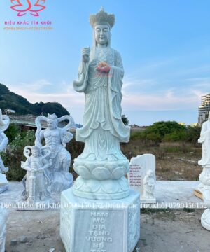 Tượng Địa Tạng Vương Bồ Tát Bằng Đá
