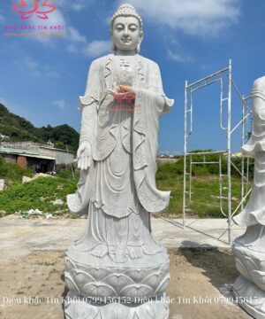 Tượng Phật A Di Đà bằng đá