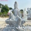 Tượng quan âm tự tại bằng đá