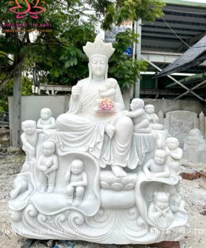 Tượng Địa Tạng Vương Bồ Tát Bằng Đá