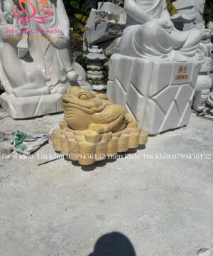 Tượng Thiềm Thư Bằng Đá