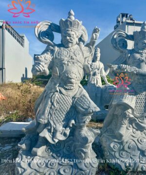 Tượng Tứ Đại Thiên Vương Bằng Đá