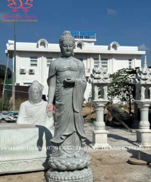 Tượng Phật A Di Đà bằng đá
