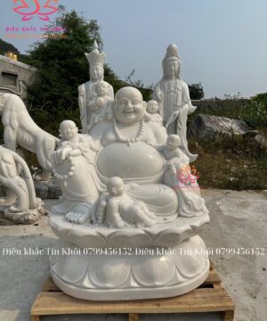 Tượng Phật Di Lặc Bằng Đá