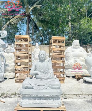 Tượng Phật Sivali Bằng Đá