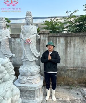 Tượng Quan Thế Âm Bồ Tát Bằng Đá