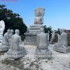 tượng năm anh em kiều trần như bằng đá
