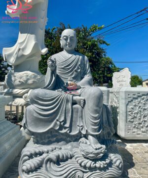 Tượng Địa Tạng Vương Bồ Tát Bằng Đá