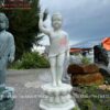 Tượng Phật Đản Sanh Bằng Đá