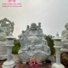 Cặp chân đèn bằng đá