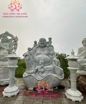 Cặp chân đèn bằng đá