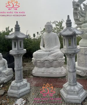 Chân Đèn Bằng Đá