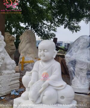 Tượng Chú Tiểu Bằng Đá