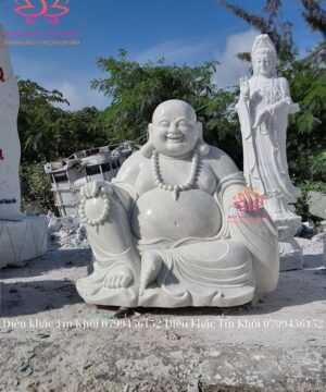 Tượng Phật Di Lặc Bằng Đá