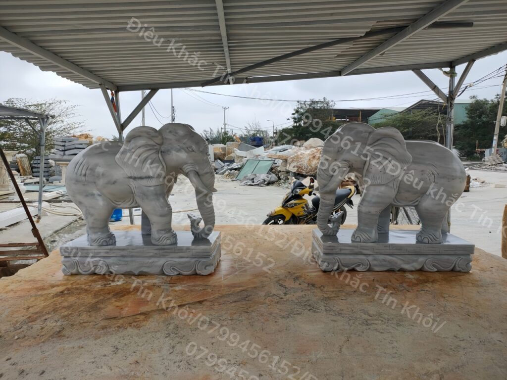 Tượng Con Voi bằng đá