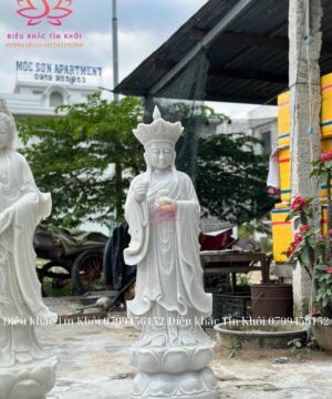 Tượng Địa Tạng Vương Bồ Tát Bằng Đá
