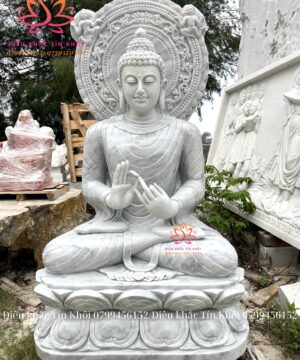 Tượng Phật Thích Ca Bằng Đá