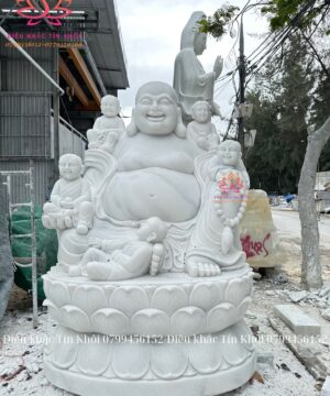 Tượng Phật Di Lặc Bằng Đá