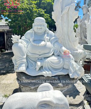 Tượng Phật Di Lặc Bằng Đá