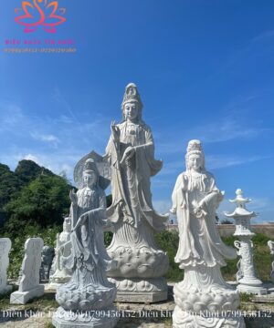 Tượng Quan Âm Bồ Tát Bằng Đá