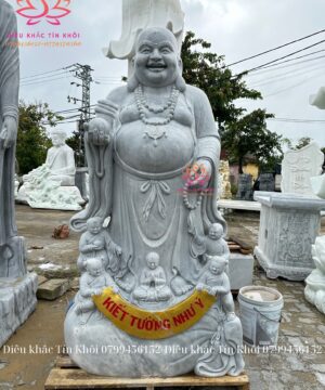 Tượng Phật Di Lặc Bằng Đá