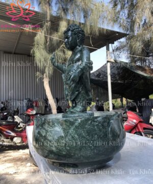 Tượng Phật Đản Sanh Đá Ấn Độ
