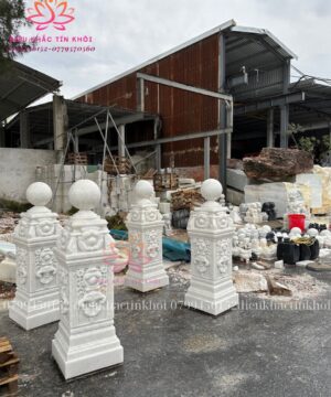 trụ lan can đá