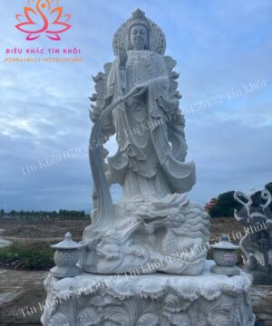Tượng Quan Âm Ngự Long