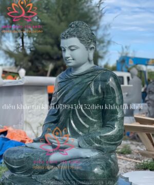 Tượng Phật Thích Ca Mâu Ni Bằng Đá Ấn Độ