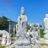 Tượng Quan Âm Bồ Tát Bằng Đá