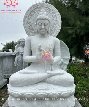 Tượng Phật Thích bằng đá