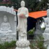 Tượng Bổn Sư Trì Bát Bằng Đá