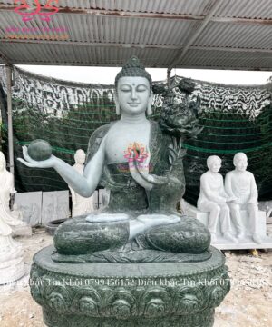 Tượng Phật Dược Sư bằng đá