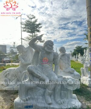 tượng 18 vị La Hán bằng đá