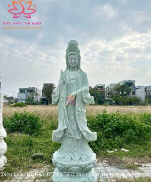 Tượng Quan Âm Bồ Tát Bằng Đá