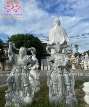 Tượng Tiêu Diện Hộ Pháp Bằng Đá