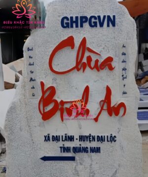 Bảng Hiệu Bằng Đá