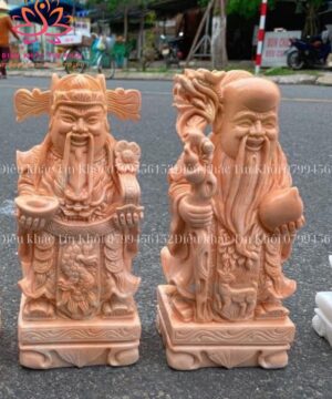 Tượng Phúc Lộc Thọ bằng đá