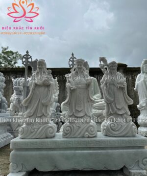 Tượng Phúc Lộc Thọ bằng đá