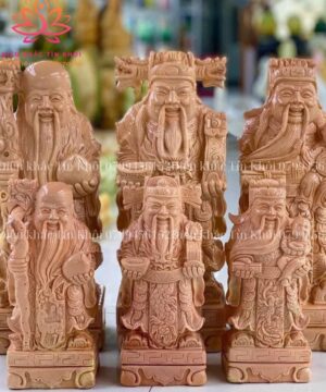 Tượng Phúc Lộc Thọ bằng đá