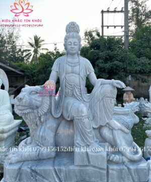 Tượng 12 Đại Nguyện của Bồ Tát Quán Thế Âm Bằng Đá
