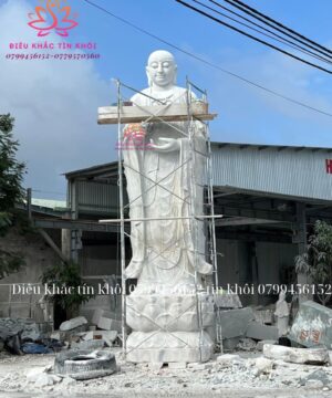 Tượng Địa Tạng Vương Bồ Tát Bằng Đá