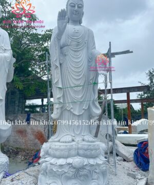 Tượng A Di Đà Bằng Đá