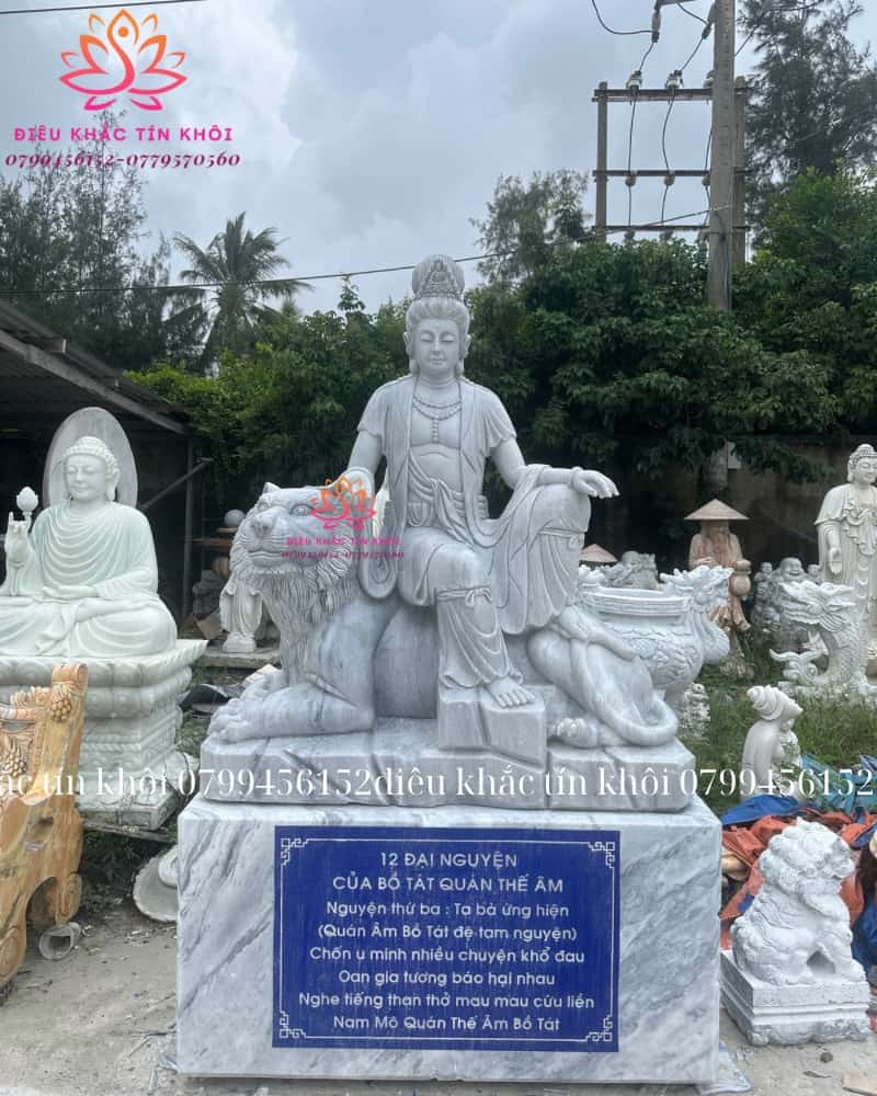 Tượng 12 Đại Nguyện của Bồ Tát Quán Thế Âm