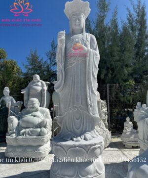 Tượng Địa Tạng vương bồ tát Bằng Đá